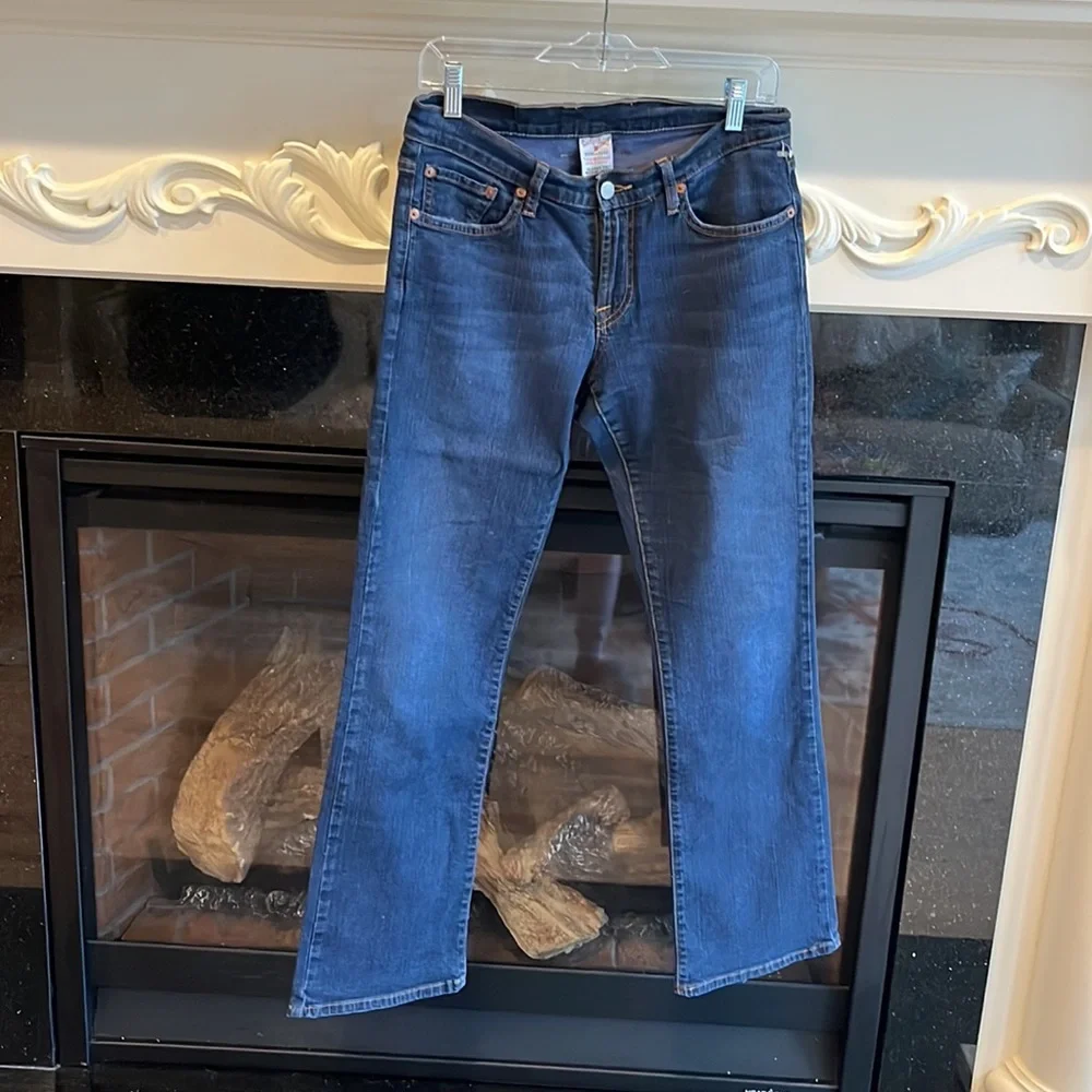 Lucky Brand jeans size 4 waist 27 straight Leg - Picture 9 of 12